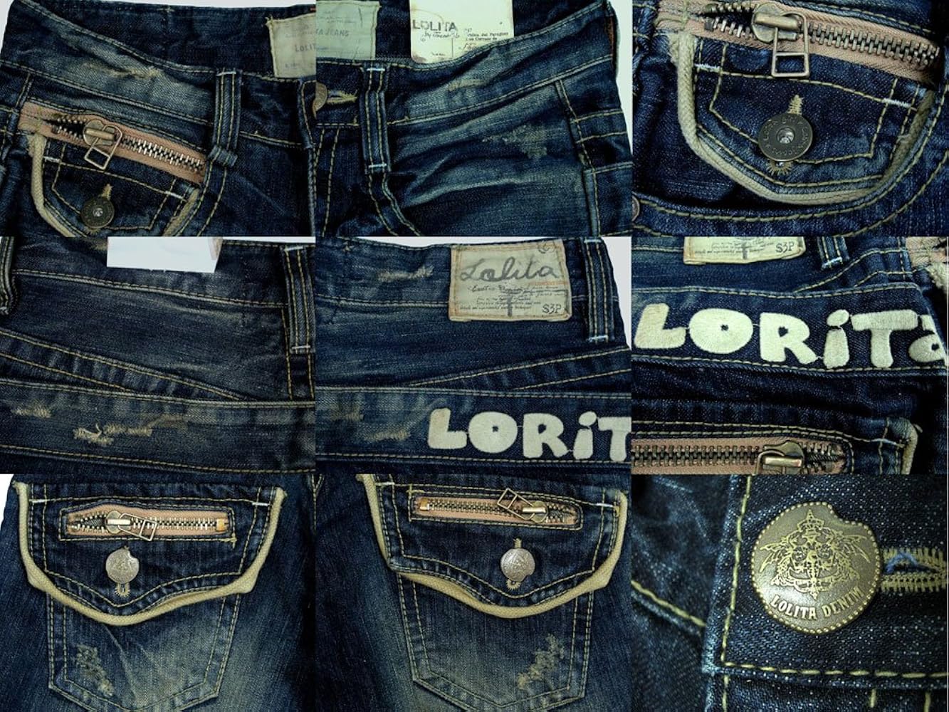 【ロリータジーンズ】LOLITAJEANS クマ ハート 可愛い serectshopzp_1212